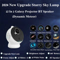 Meteor Star Projector, Galaxy Projector for Bedroom, LED Night Light Aurora Projector with BT Speaker, White Noise, Timer Gifts